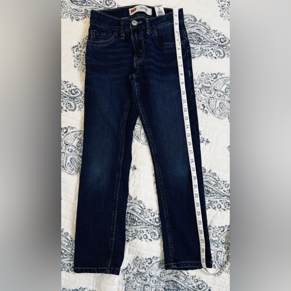 Levi’s Boys 511‎ Slim Fit Jeans Kids Size 8 Reg 24x25 Blue Denim